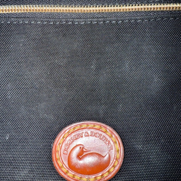 Dooney & Bourke Black and Brown Crossbody Bag - Picture 2 of 2